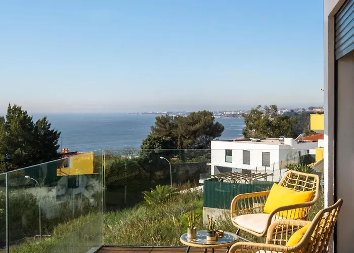 Vila Modern With Sea & River View Pool And Gym. Lisboa